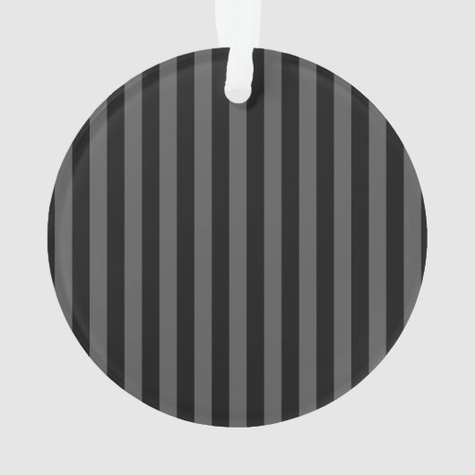 Aangepaste KEEP CALM-Jouw tekst op zwarte strepen Ornament (achterkant)