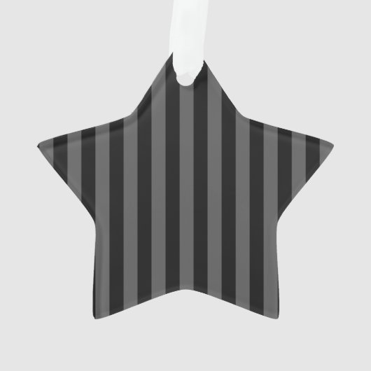 Aangepaste KEEP CALM-Jouw tekst op zwarte strepen Ornament (achterkant)