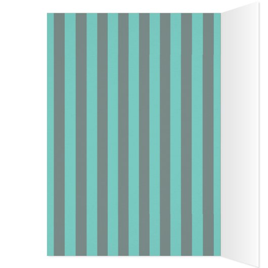 Aangepaste KEEP CALM Jouw tekst Turquoise Stripes (Binnen (Links))