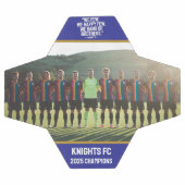 Aangepaste Keepsake Modern Team Inspirerend Quote Voetbal (Enkel)