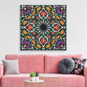 Aangepaste Keltische knoop Abstract verpakt canvas Afdruk (Insitu (Woonkamer))