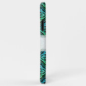 Aangepaste Keltische knoop - Diamond Tegel Blue Gr Case-Mate iPhone Case (Achterkant/rechts)