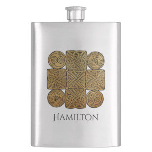 Aangepaste Keltische Knotwork Classic Flask Flacon