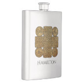 Aangepaste Keltische Knotwork Classic Flask Flacon (Rechts)
