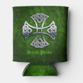 Aangepaste Keltische Kruis Blikjeskoeler (Voorkant)