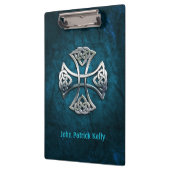 Aangepaste Keltische Kruis Klembord (Links)