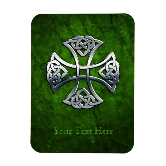 Aangepaste Keltische Kruis Magneet (Verticaal)