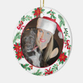 Aangepaste keramische fotoversiering keramisch ornament (Links)