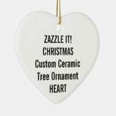 Aangepaste keramische kerstboomversiering voor het keramisch ornament (Rechts)