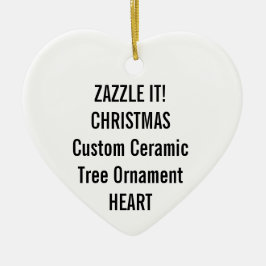 Aangepaste keramische kerstboomversiering voor het keramisch ornament