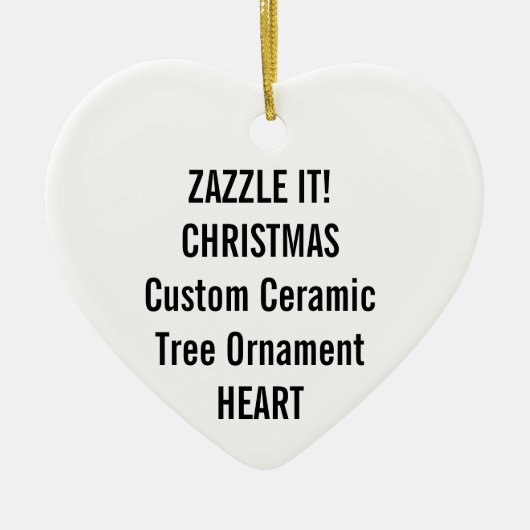 Aangepaste keramische kerstboomversiering voor het keramisch ornament (Voorkant)