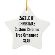 Aangepaste keramische kerstboomversiering voor ker