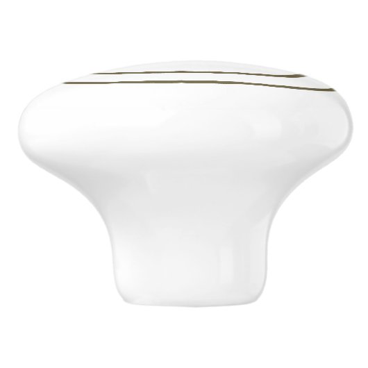 Aangepaste keramische knol knop (Zijkant)