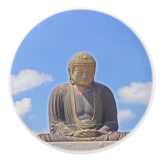 aangepaste keramische knop/ "BOEDDHA" Knop (Voorkant)
