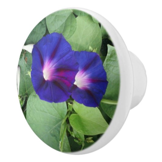 Aangepaste keramische knop met bloemen (Rechts)