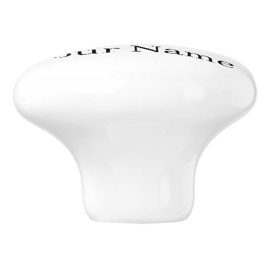 Aangepaste keramische la trekker knop (Zijkant)