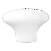 Aangepaste keramische la trekker knop (Zijkant)