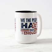 Aangepaste keramische Mok met Amerikaans embleem e (Voorkant rechts)