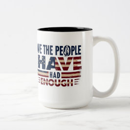 Aangepaste keramische Mok met Amerikaans embleem e