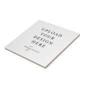 Aangepaste keramische Tegel - Doe het zelf Tegeltje (Zijkant)