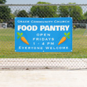 Aangepaste Kerk Food Pantry Banner (Insitu)