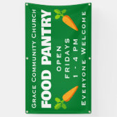 Aangepaste Kerk Food Pantry Banner (Verticaal)