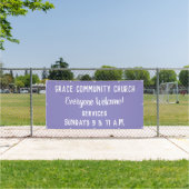 Aangepaste kerkbanner spandoek (Insitu)