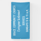 Aangepaste kerkbanner spandoek (Verticaal)