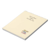 Aangepaste kerkgrafiek 'Prijs de HEER' Notitieblok (Linkerzijde)