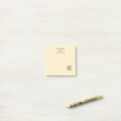Aangepaste kerkgrafiek 'Prijs de HEER' Post-it® Notes (Op bureau)