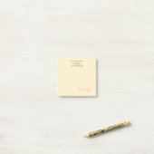 Aangepaste kerkontnaam Ik heb de wereld overwonnen Post-it® Notes (Op bureau)