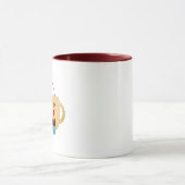 Aangepaste kersen cupcake Koffie Mok (Midden)