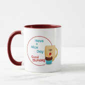 Aangepaste kersen cupcake Koffie Mok (Links)