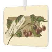 Aangepaste  kersen Retro Fruit Old School Luchtverfrisser (Links)