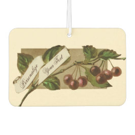 Aangepaste  kersen Retro Fruit Old School Luchtverfrisser