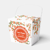 Aangepaste kersenbloesem bruiloft gunst geschenkdo bedankdoosjes (Voorkant Zijde)