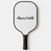 Aangepaste Kersenhartnaam Pickleball Paddle (Achterkant)