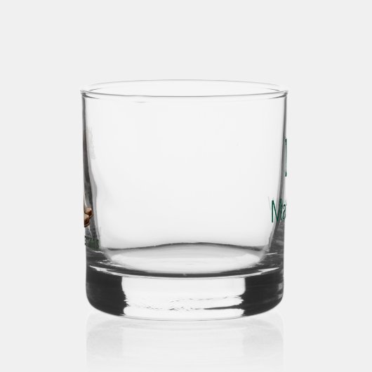 Aangepaste Kerst Cowboy Laarzen Whisky Glas (Links)