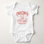 Aangepaste Kerst Crew Matching Familie Groep Romper (Voorkant)