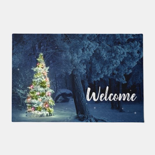 Aangepaste kerst deurmat (Voorkant)
