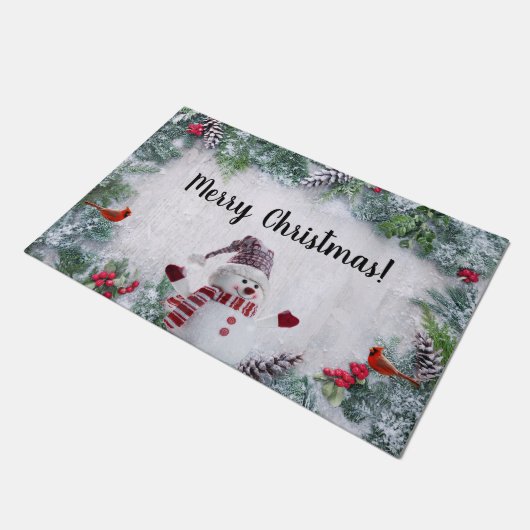 Aangepaste kerst deurmat (Schuin)