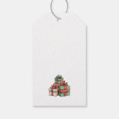 Aangepaste Kerst Elf Business Vakantie Cadeaulabel (Achterkant)