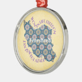 Aangepaste Kerst Gelijkheid Bulk Gifts voor Colleg Metalen Ornament (Links)