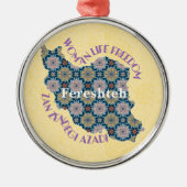 Aangepaste Kerst Gelijkheid Bulk Gifts voor Colleg Metalen Ornament (Voorkant)