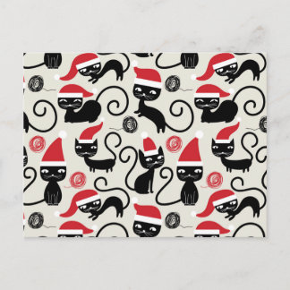 Aangepaste Kerst Gift Katten Feestdagenkaart