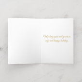 Aangepaste Kerst Kaart Elf Sphynx Cat Santa (Binnenlaag)