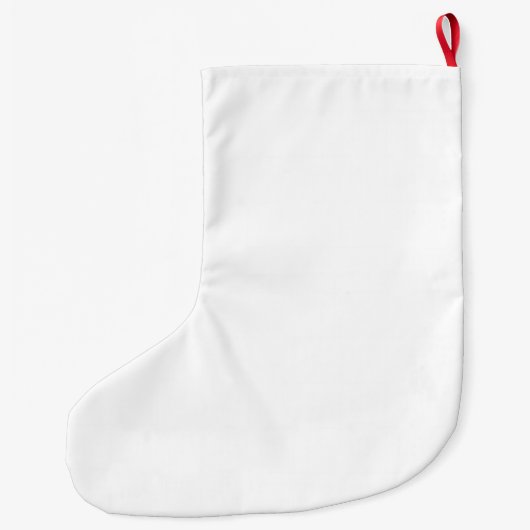 Aangepaste kerst kous - dubbelzijdige print grote kerstsok (Achterkant)