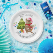Aangepaste kerst met Quokka Papieren Bordje (Feest)