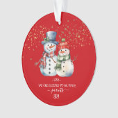 Aangepaste Kerst Ornament voor Kinderen Gift Kinde (voorkant)