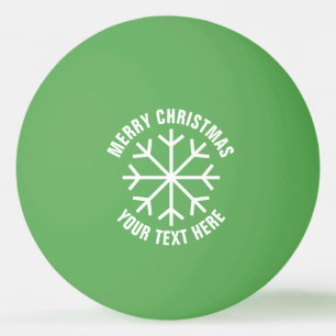 Aangepaste kerst pingpongballen voor tafeltennis